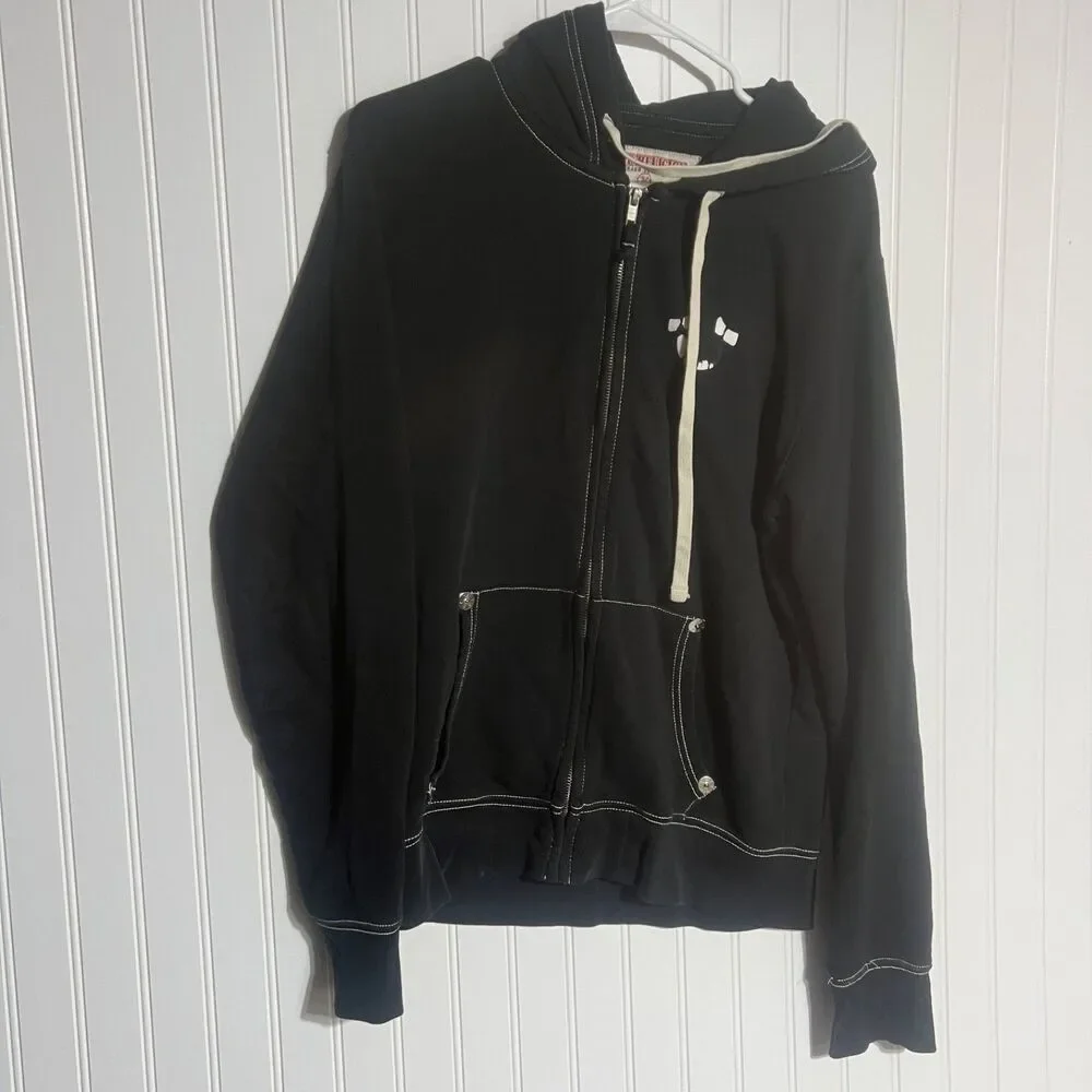 True Religion Sweatsuit‎ Men Hoodie Size Large Black